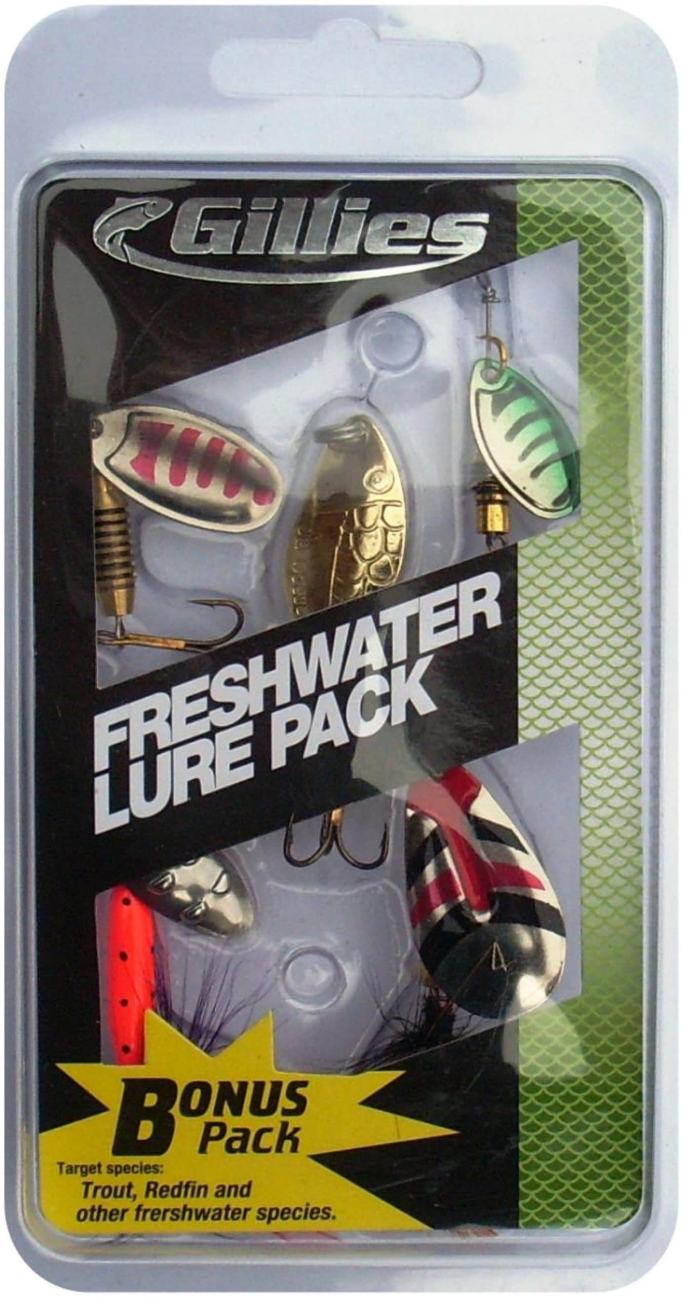 GILLIES FRESHWATER LURE PACK - JM Gillies