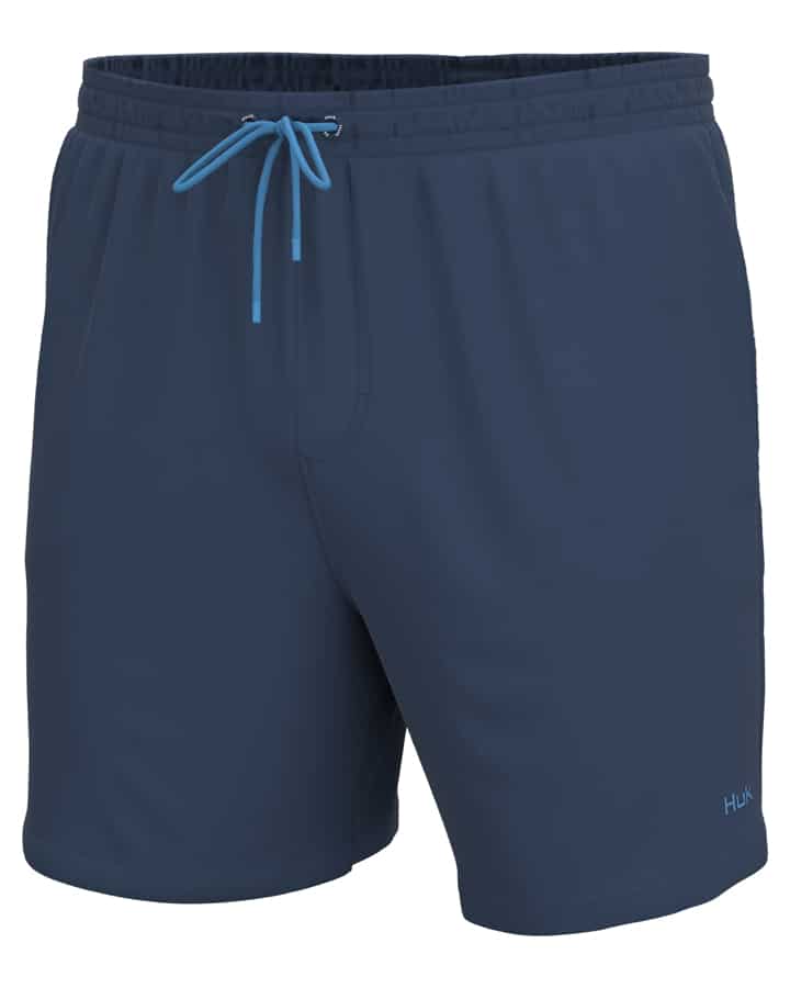HUK Pantaloncini Da Uomo Pursuit Volley, Asciugatura Rapida, Tessuto Elasticizzato 4 Vie, Protezione UPF 30+, Per Pesca E Estate
