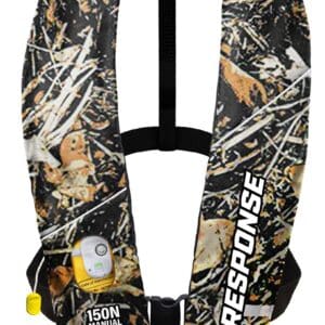 INFLATABLE JACKET LEVEL  CAMO LEAF - MANUAL