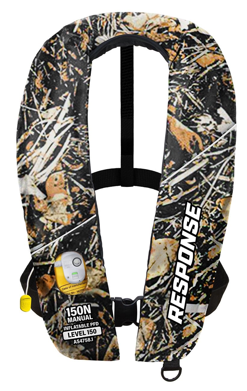 INFLATABLE JACKET LEVEL CAMO LEAF - MANUAL